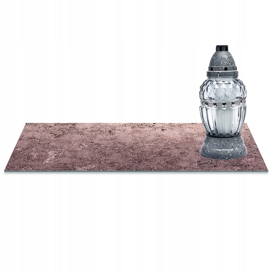 Sklenená podložka pod sviečky 60x20cm s vysokou odolnosťou a kvalitou tlače
